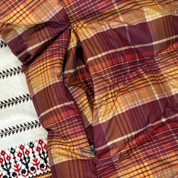 Patagonia Red and Yellow Plaid Vest - Picture 4 of 4